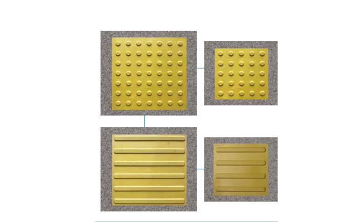 KAUÇUK'dan imal hissedilebilir yüzey çeşitlerimiz